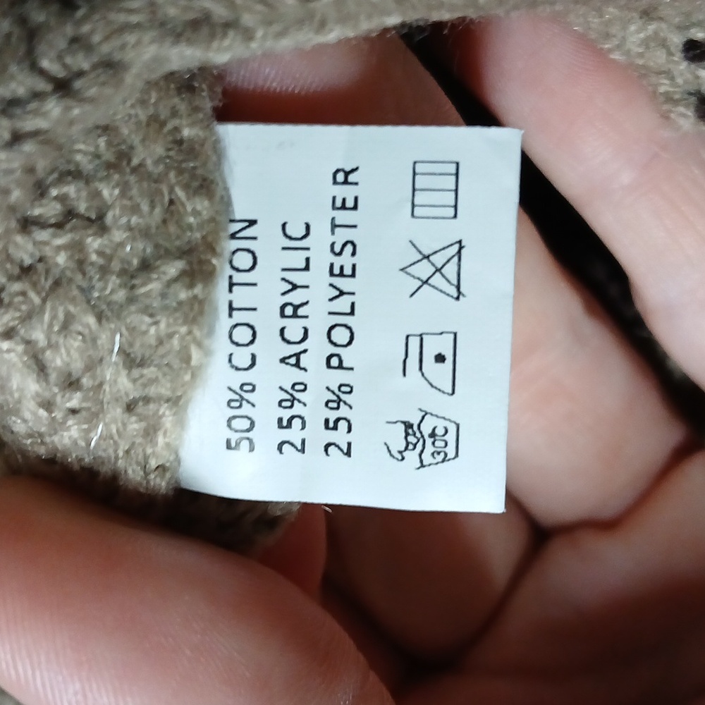 NWT Simply Couture Cozy Oversized Knitted Cardigan, Size M - Picture 7 of 11